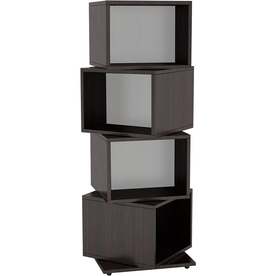 Atlantic 4-Tier Rotating Cube Shelf for $106 Atlantic 4-Tier Rotating Cube Shelf for $106