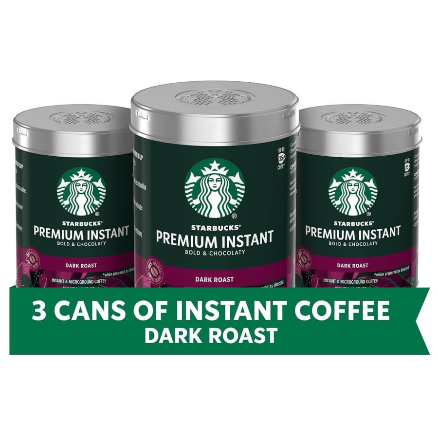 Starbucks Premium Instant Coffee 3-Pack for $15 via Subscribe & Save Starbucks Premium Instant Coffee 3-Pack for $15 via Subscribe & Save