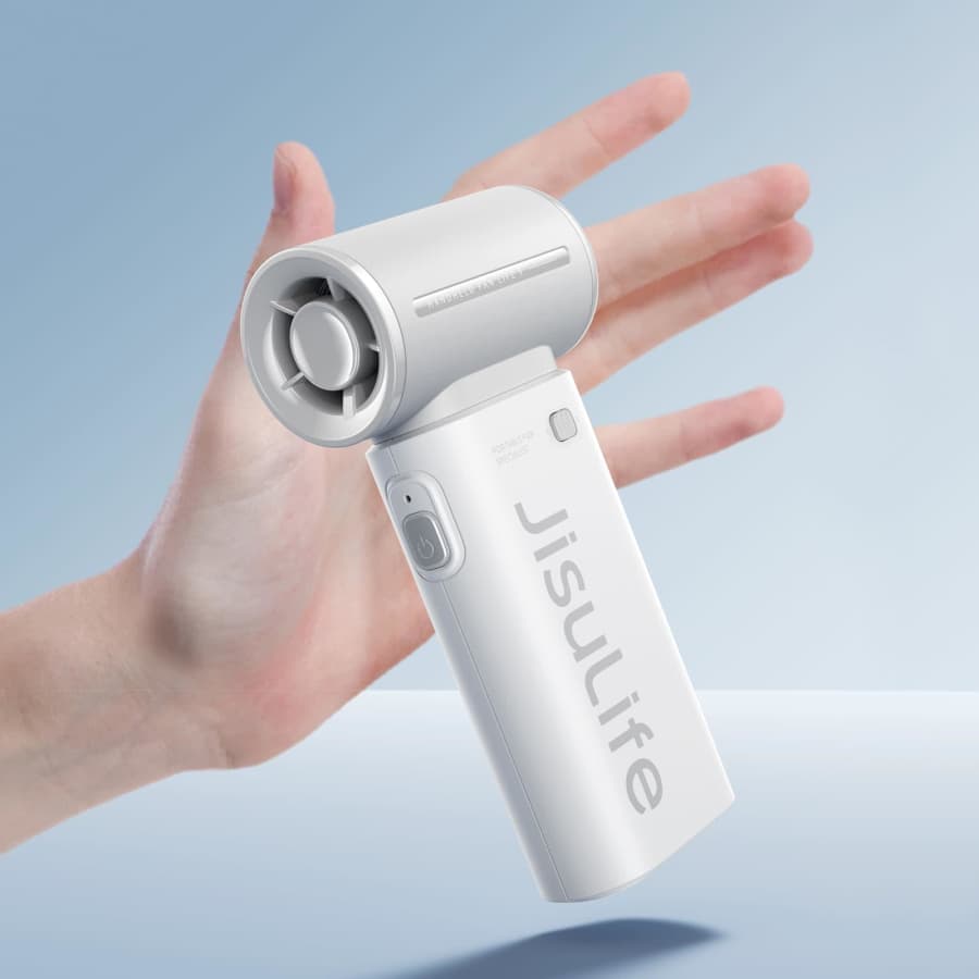 Jisulife Portable Handheld Turbo Fan for $19 w/ Prime Jisulife Portable Handheld Turbo Fan for $19 w/ Prime