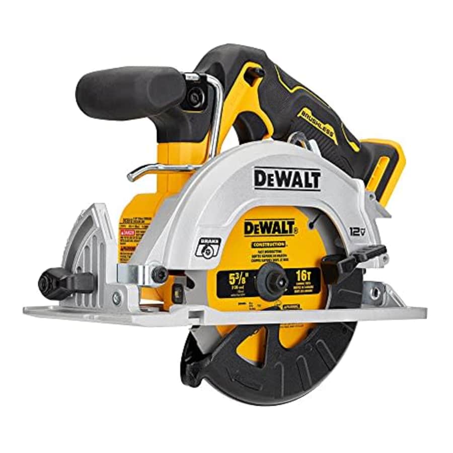 DEWALT XTREME 12V MAX BRUSHLESS 5-3/8" CIRCULAR SAW (Tool Only) (DCS512B) for $129 DEWALT XTREME 12V MAX BRUSHLESS 5-3/8" CIRCULAR SAW (Tool Only) (DCS512B) for $129