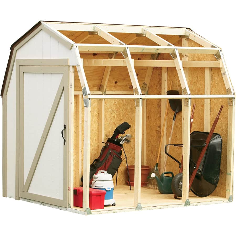 2x4basics Custom Shed Kit w/ Barn Roof for $127
