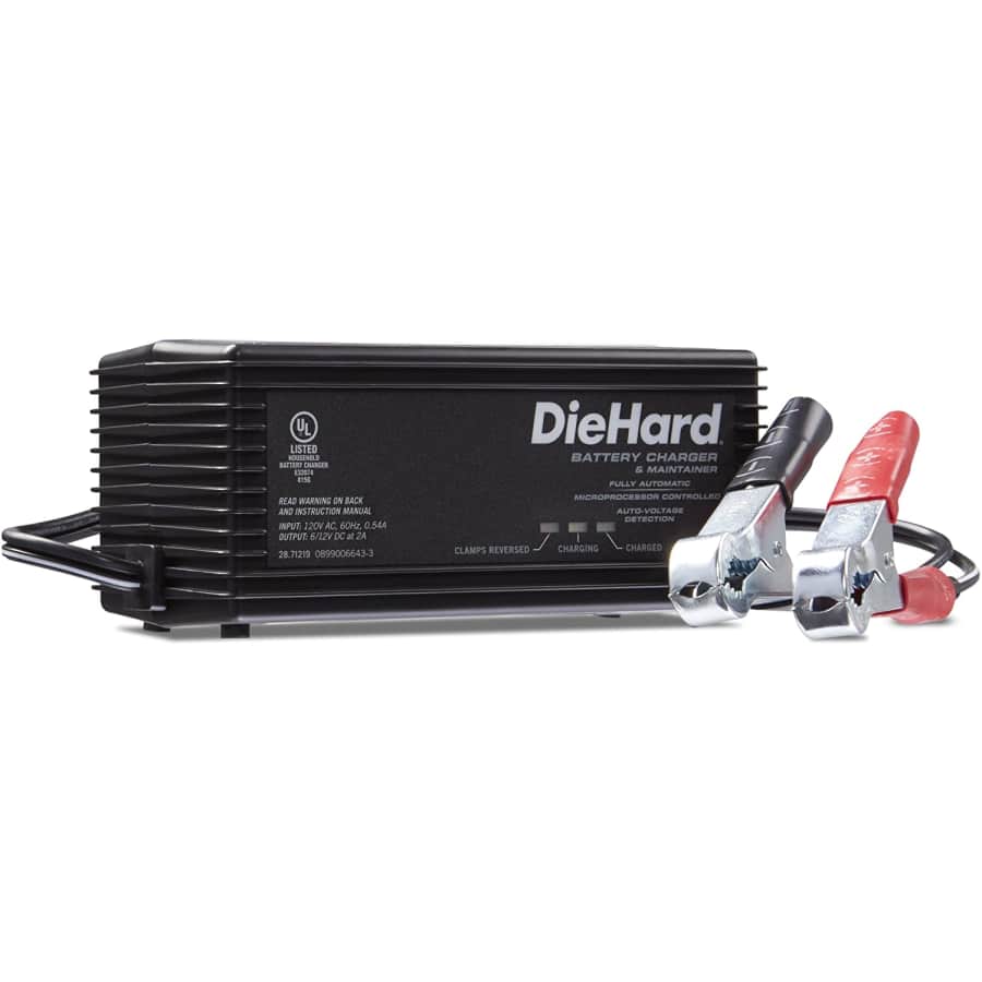 DieHard 6V/12V Portable Battery Charger and Maintainer for $46