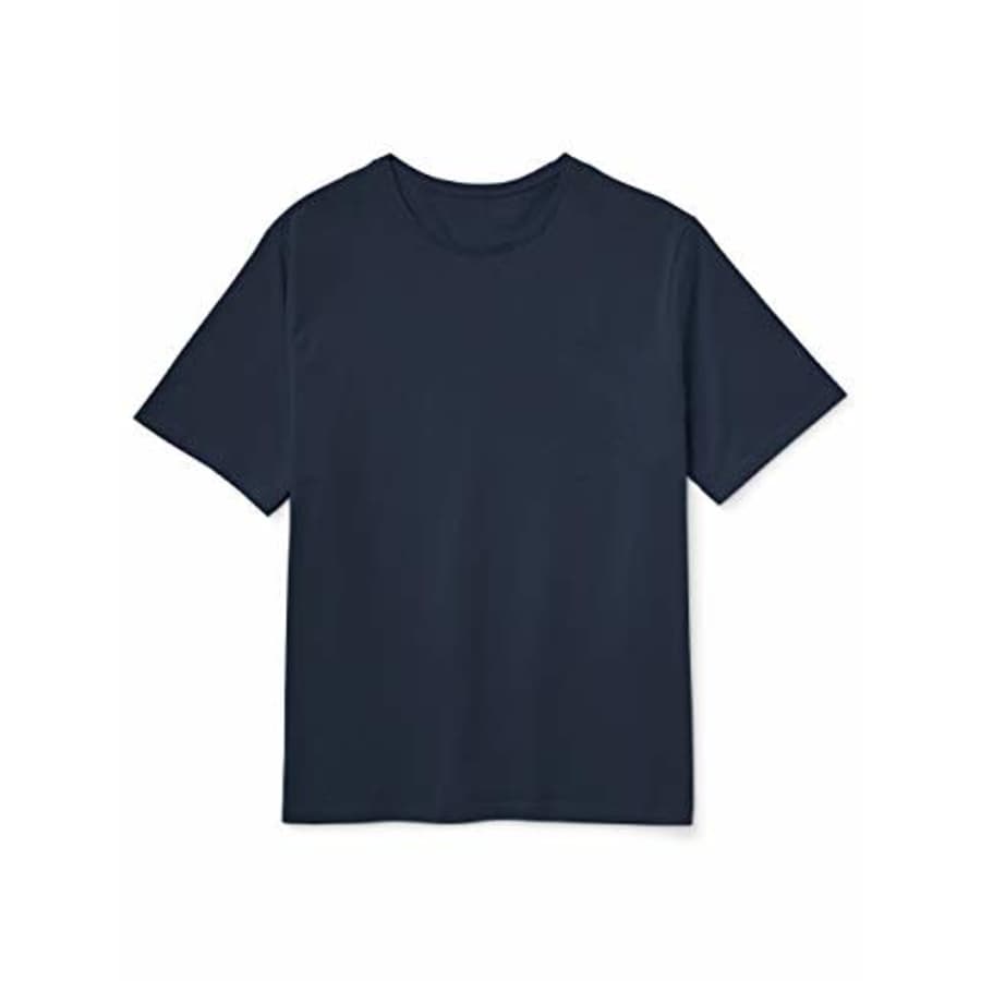 Amazon Brand - Goodthreads Men's Big & Tall The Perfect Crewneck T-Shirt, Washed Navy, 3X Tall for $18