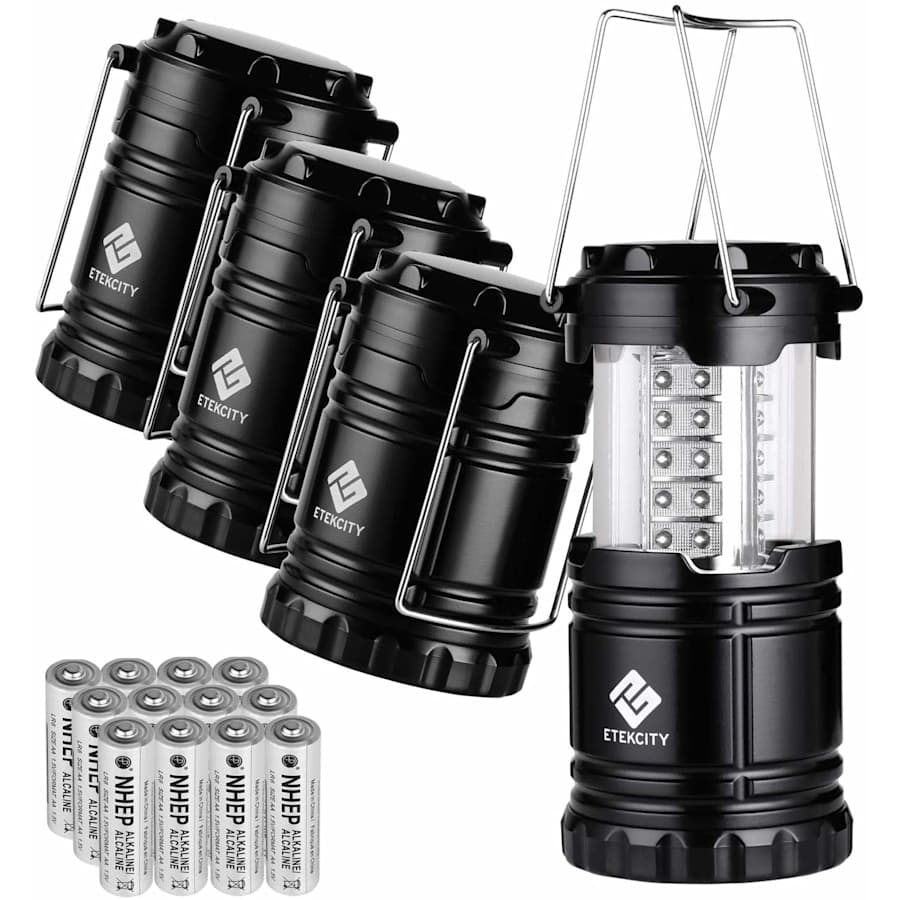 Etekcity Lantern 4-Pack w/ 12 AA Batteries for $20 Etekcity Lantern 4-Pack w/ 12 AA Batteries for $20