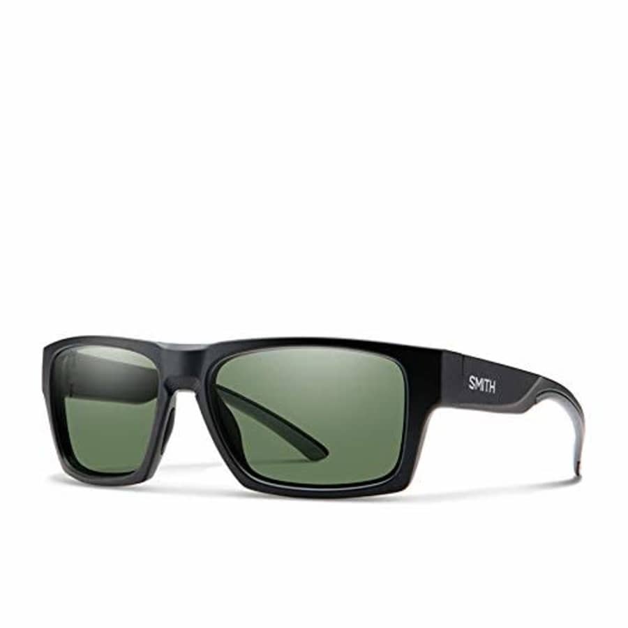 Smith Outlier 2 Sunglasses Matte Black with ChromaPop Polarized Gray Green Lens for $180 Smith Outlier 2 Sunglasses Matte Black with ChromaPop Polarized Gray Green Lens for $180