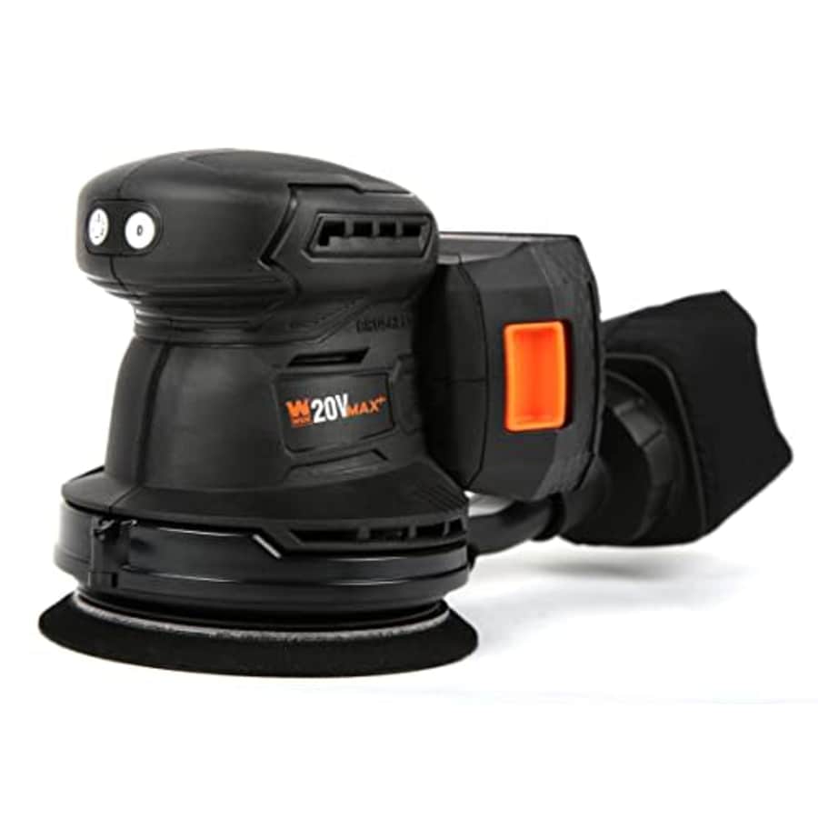 WEN 20405 20V Max Cordless Brushless 5-Inch Random Orbit Rotary Sander with 2.0 Ah Lithium-Ion for $69