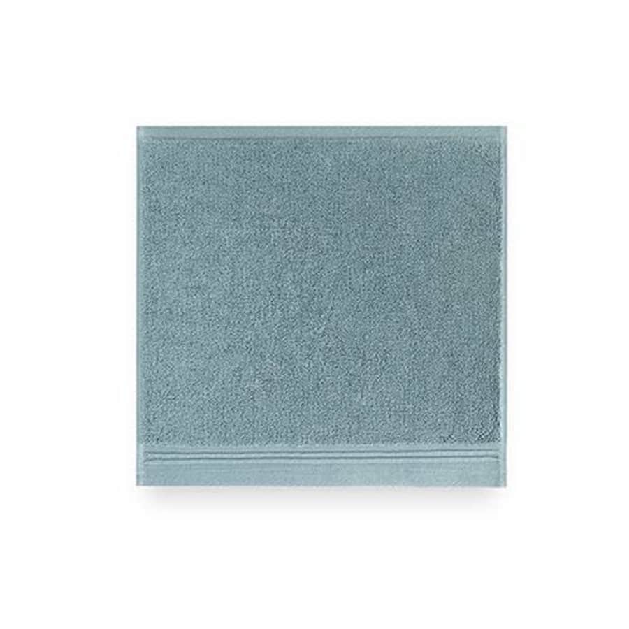 Kate Spade New York Scallop Pleat Wash Cloth, Storm Cloud Blue for $12 Kate Spade New York Scallop Pleat Wash Cloth, Storm Cloud Blue for $12