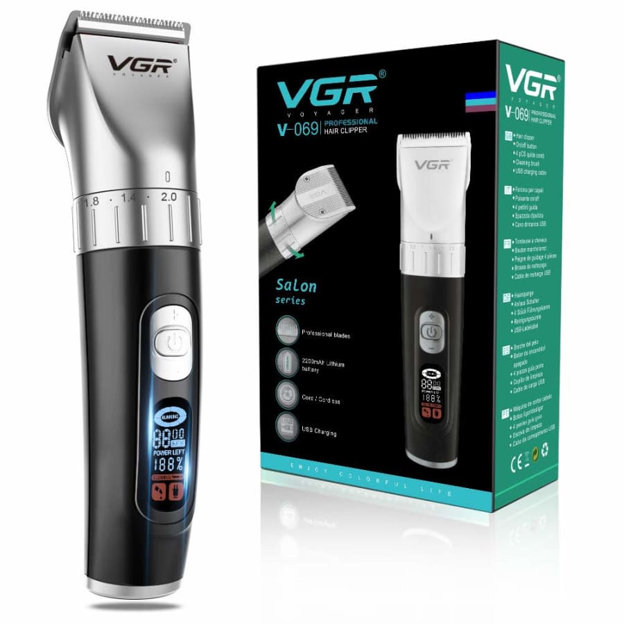 VGR Cordless Hair Clipper Set for $18
