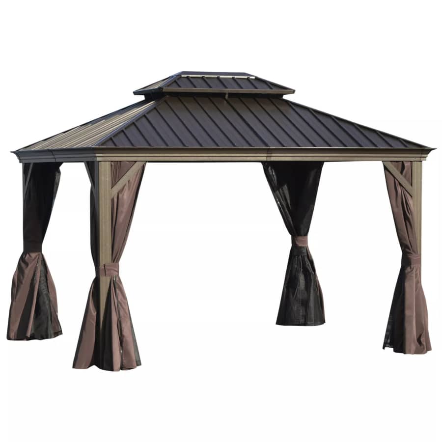 12x10-Foot Patio Gazebo for $650