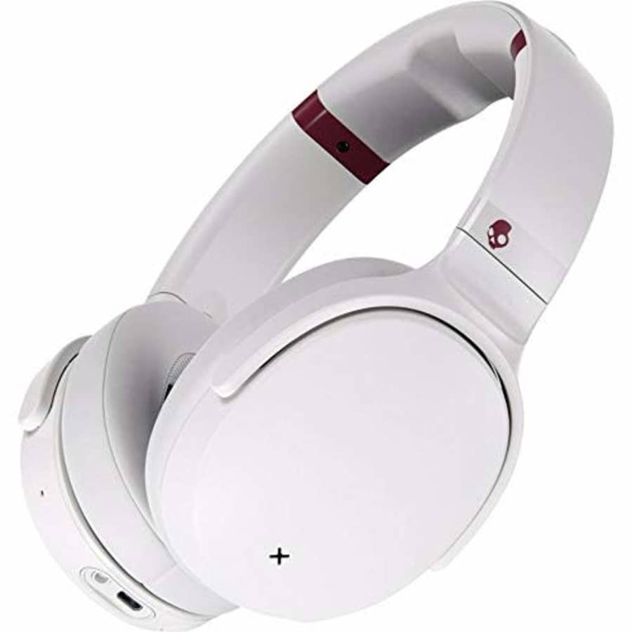 Skullcandy Venue Wireless ANC Over-Ear Headphone - White/Crimson for $100 Skullcandy Venue Wireless ANC Over-Ear Headphone - White/Crimson for $100