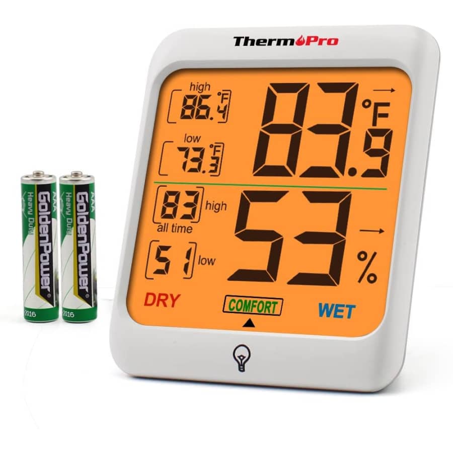 ThermoPro TP53 Hygrometer Humidity Gauge for $11