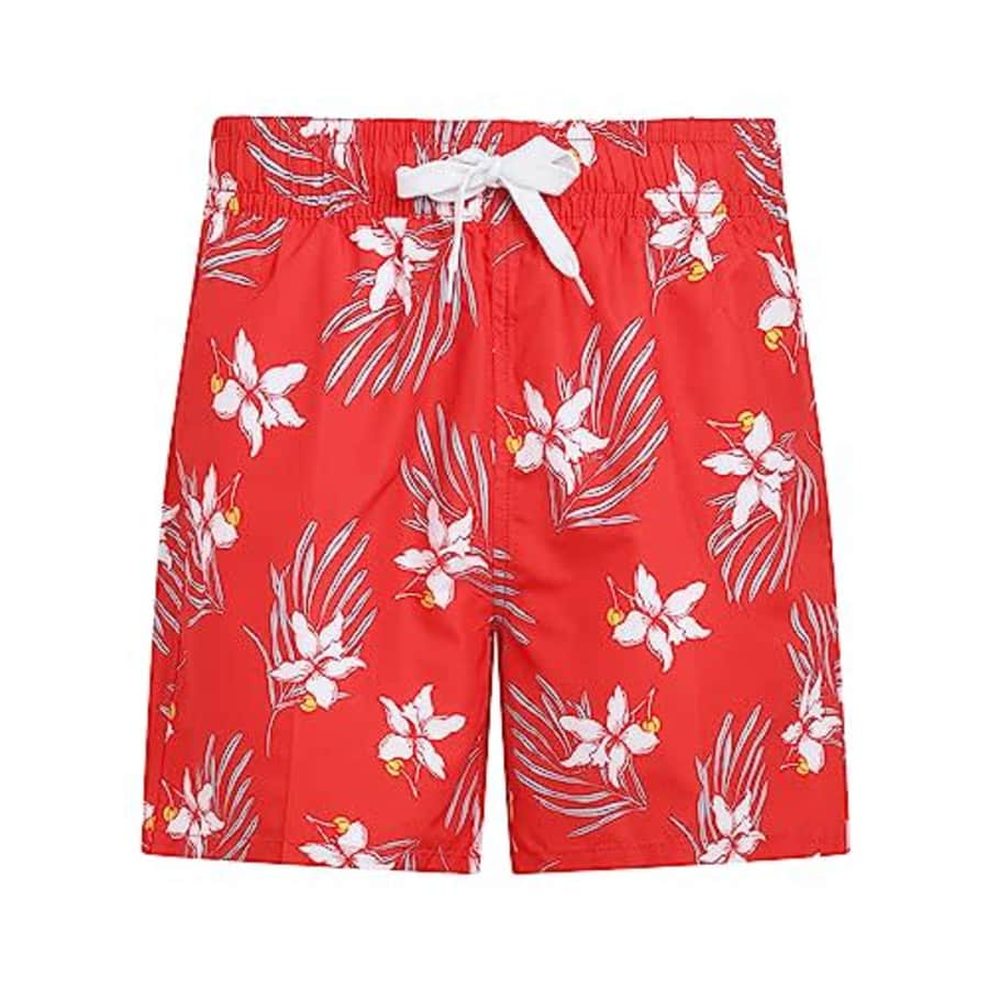 Kanu Surf Men's Standard Monaco Swim Trunks (Regular & Extended Sizes), Cruzer Red for $16