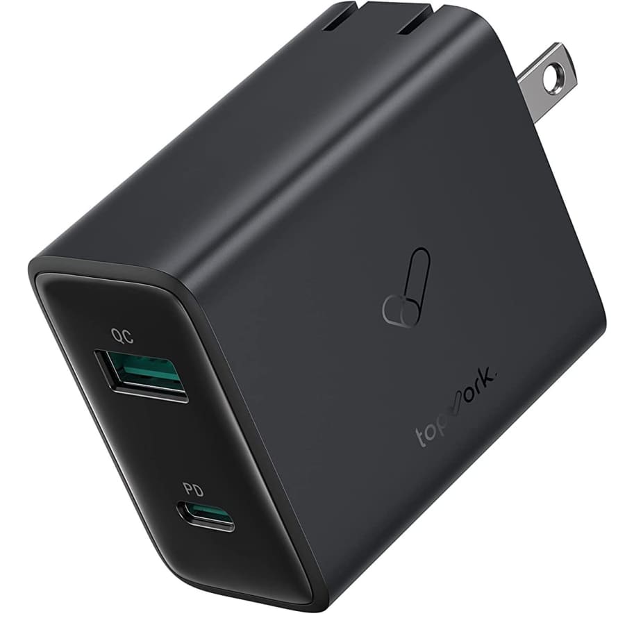 Topvork 65W Dual Port USB Wall Charger for $36