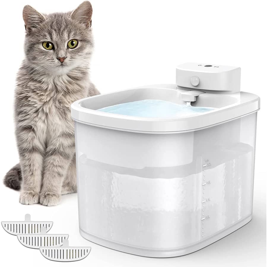 Megadoo Wireless Pet Water Fountain for $56