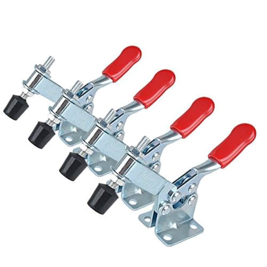 Yost Tools 30111 Medium Toggle Clamp (Pack of 4), Red for $19