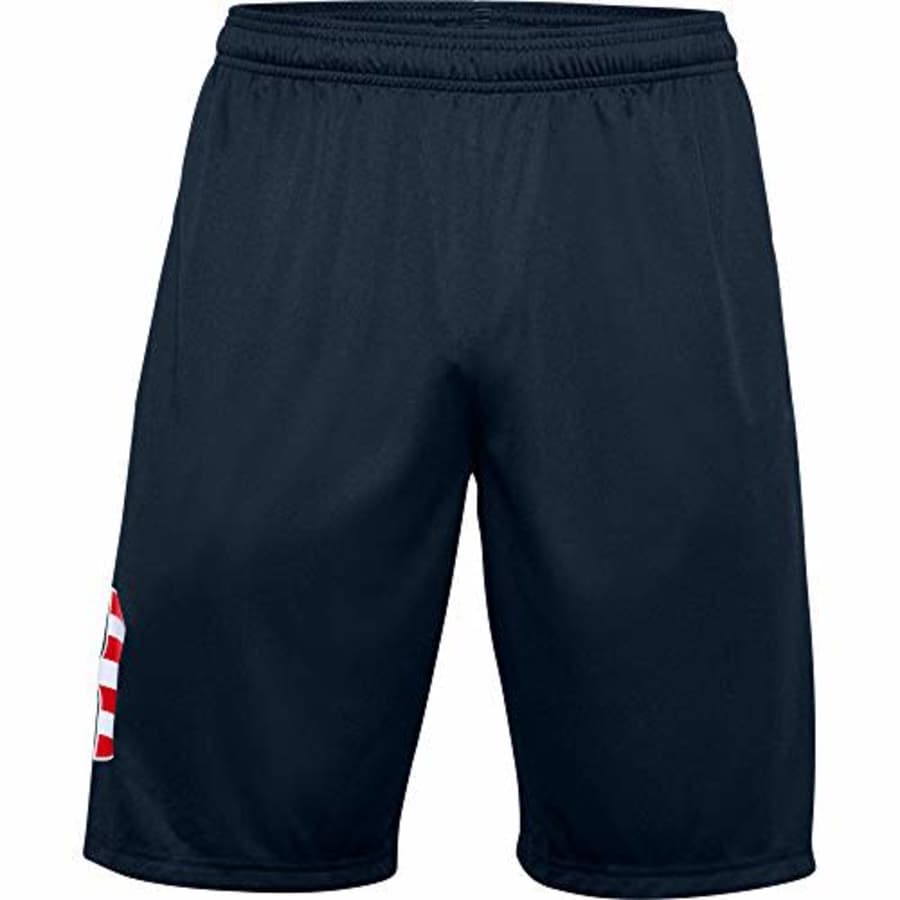 Under Armour Men's Freedom Tech Logo Shorts, Academy Blue (408)/Academy Blue, Small for $30
