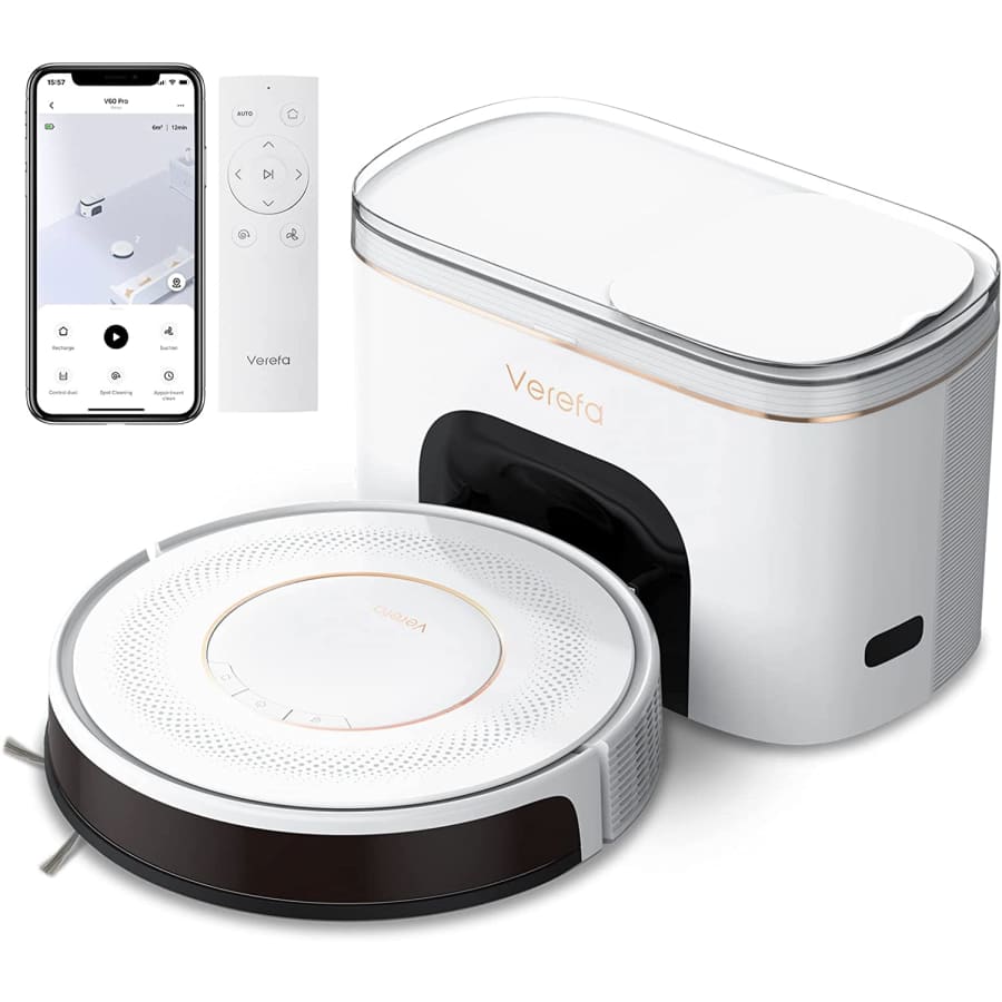 Verefa V60 Pro Robot Vacuum for $195 Verefa V60 Pro Robot Vacuum for $195