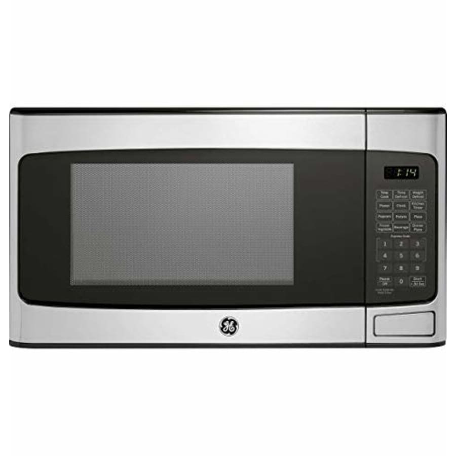 GE 1.1 Cu Ft Countertop Stainless Steel Microwave Oven JES1145SHSS (Renewed) for $120 GE 1.1 Cu Ft Countertop Stainless Steel Microwave Oven JES1145SHSS (Renewed) for $120