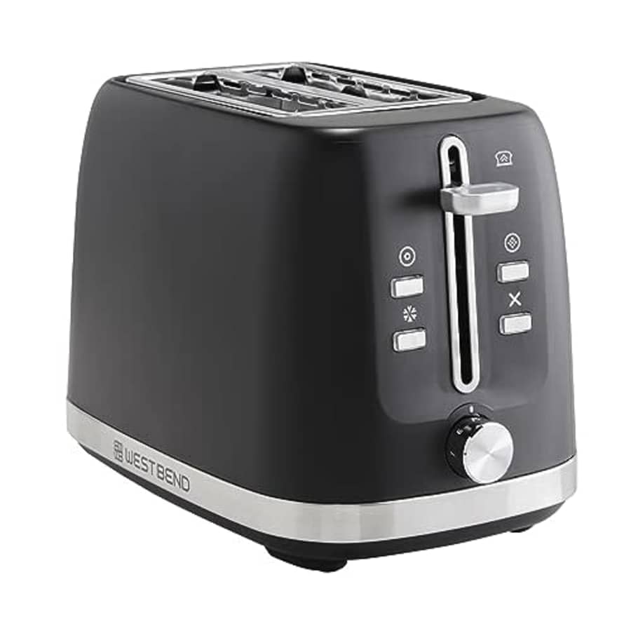 West Bend Toaster 2 Slice Extra-Wide and Deep Slots with 3 Functions and 7 Shade Settings Manual for $22 West Bend Toaster 2 Slice Extra-Wide and Deep Slots with 3 Functions and 7 Shade Settings Manual for $22