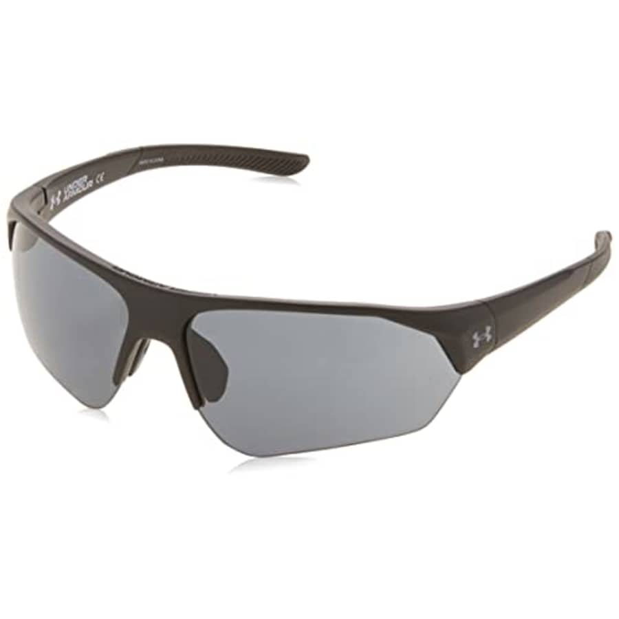 Under Armour Youth UA Playmaker Jr. Wrap Sunglasses, Matte Black, 69mm, 9mm for $34 Under Armour Youth UA Playmaker Jr. Wrap Sunglasses, Matte Black, 69mm, 9mm for $34