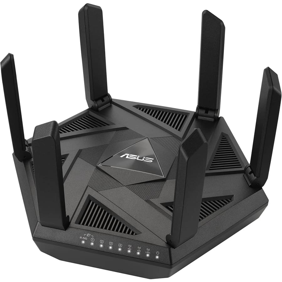 ASUS RT-AXE7800 Tri-band WiFi 6E Extendable Router for $210