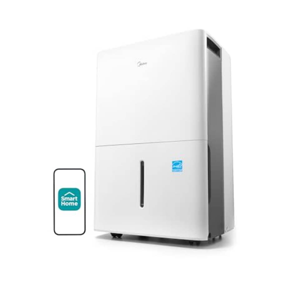 Midea 50-Pint Dehumidifier w/ Reusable Filter: $218.39