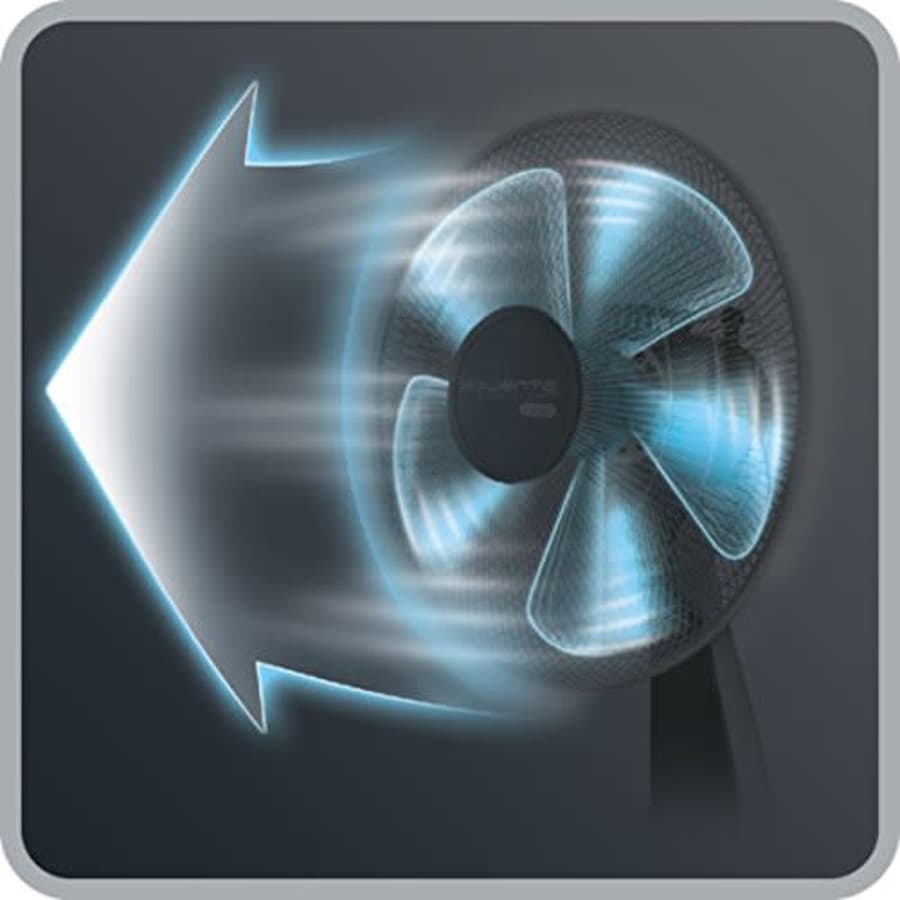 Rowenta VU2631 Turbo Silence Table Fan, Portable Fan, 4 Speed Fan with User Friendly Turn Dial for $76