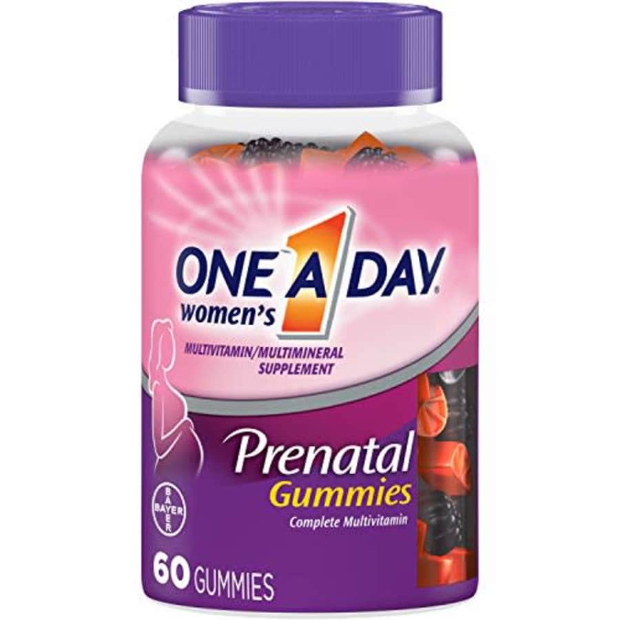 One A Day Prenatal Multivitamin Gummies, 60 Count for $15 One A Day Prenatal Multivitamin Gummies, 60 Count for $15