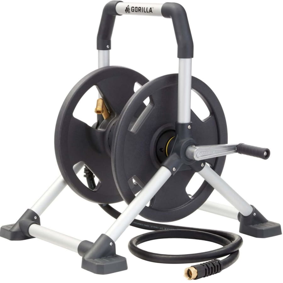 Gorilla 150-Foot Aluminum Zero-Rust Hose Reel for $99 Gorilla 150-Foot Aluminum Zero-Rust Hose Reel for $99