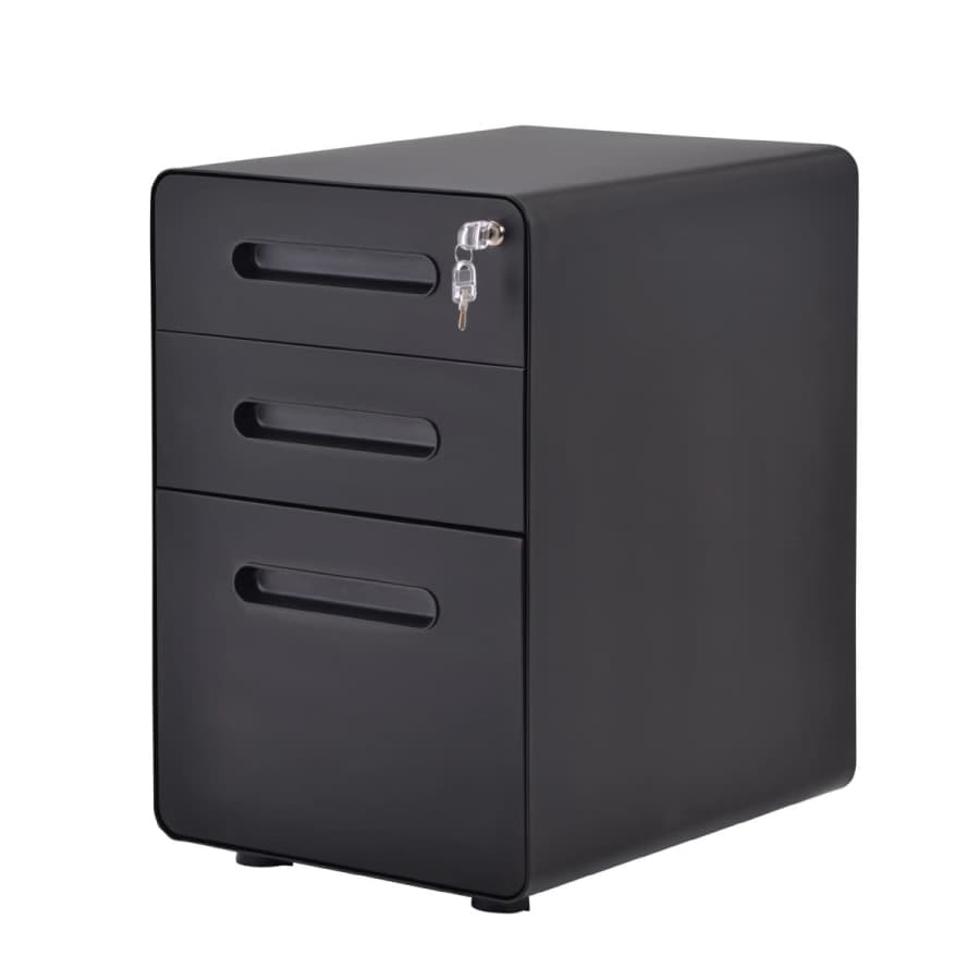 Merax 3-Drawer Metal Vertical Rolling File Cabinet for $139 Merax 3-Drawer Metal Vertical Rolling File Cabinet for $139
