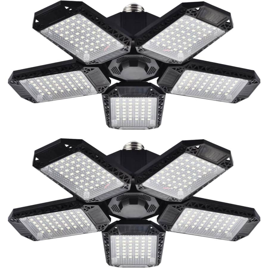 120W LED Garage Light 2-Pack for $23