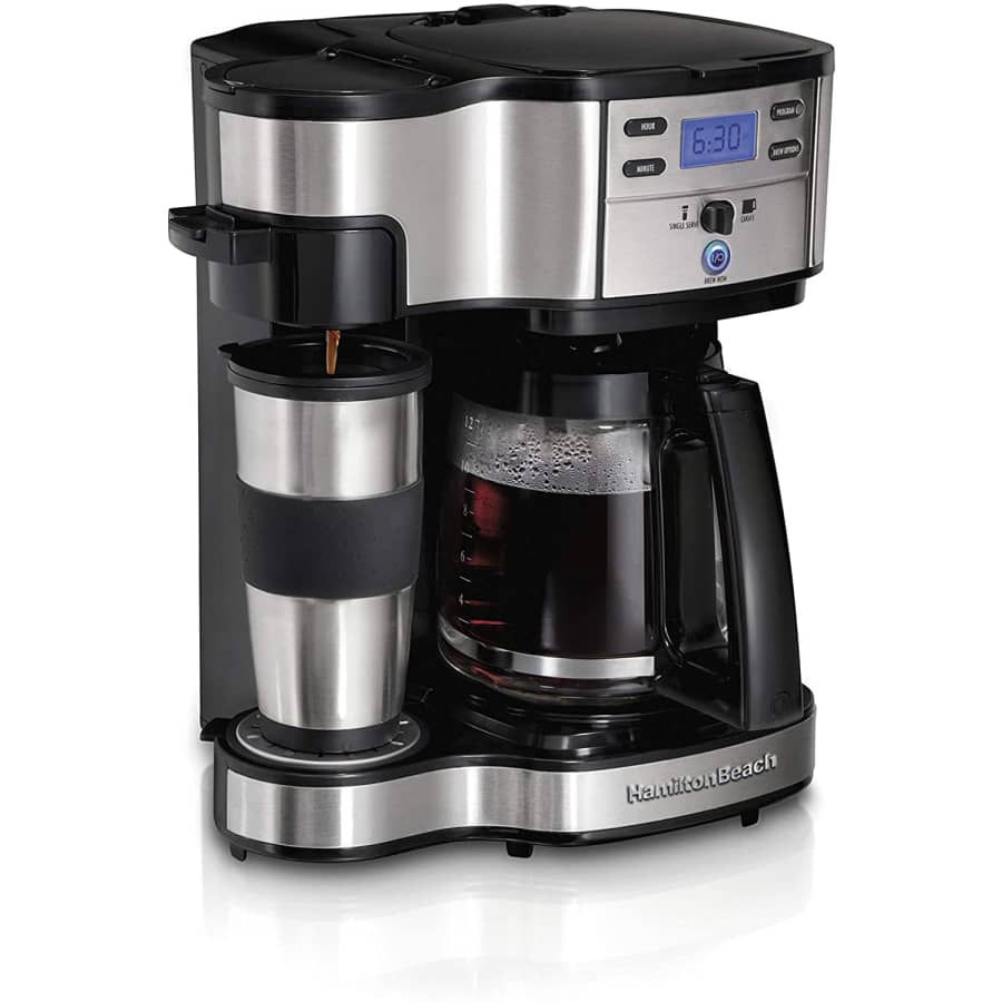Hamilton Beach 2-Way Brewer Coffee Maker for $70 Hamilton Beach 2-Way Brewer Coffee Maker for $70