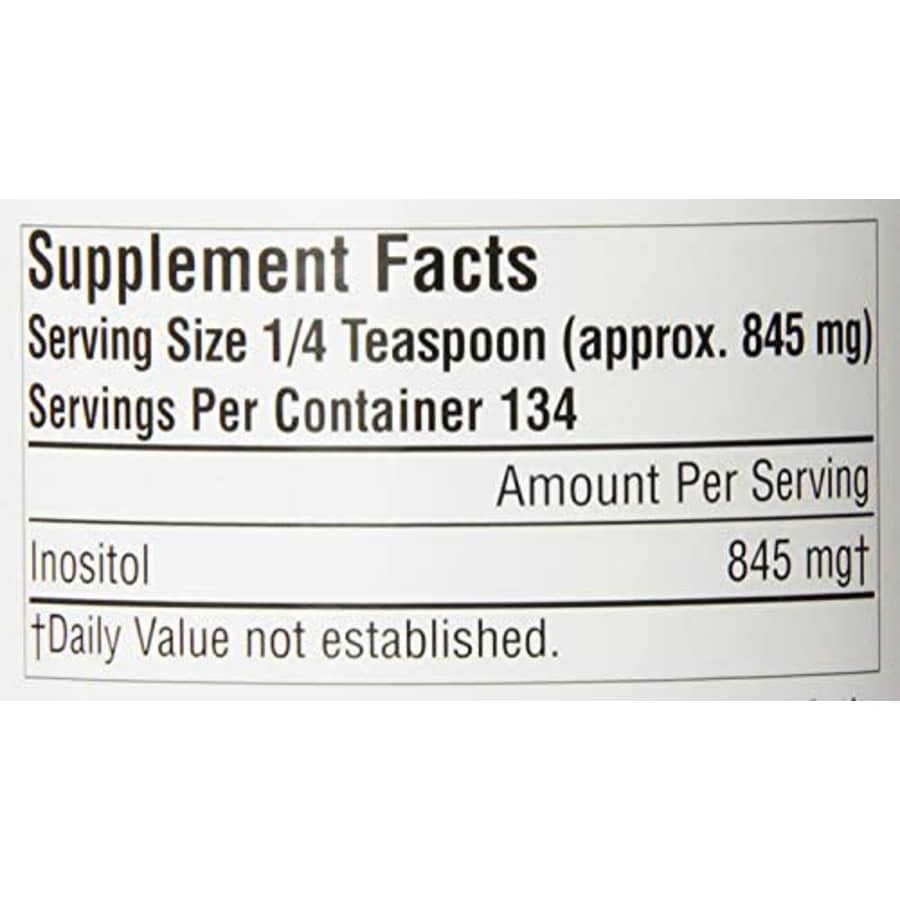 Source Naturals Pure Inositol, Dietary Supplement - 4 oz POWDER for $18 Source Naturals Pure Inositol, Dietary Supplement - 4 oz POWDER for $18