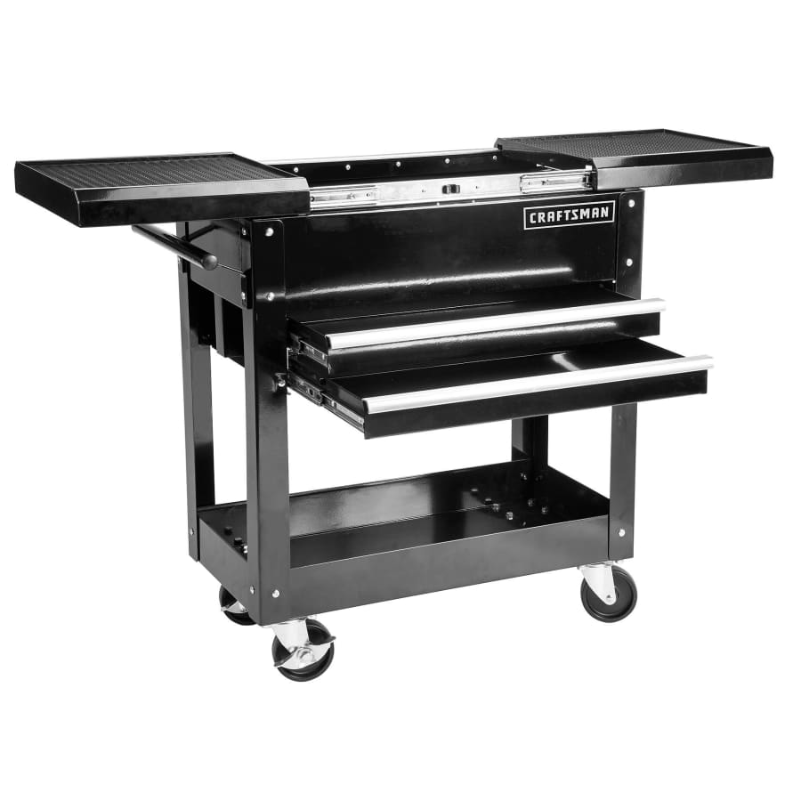 Craftsman 31" 2-Drawer Mechanic Tool Cart for $95 Craftsman 31" 2-Drawer Mechanic Tool Cart for $95
