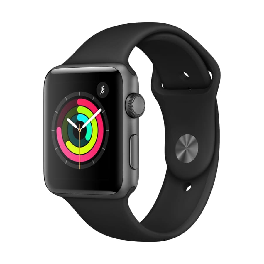 Refurb Apple Watch Series 3 GPS 42mm Aluminum Smartwatch for $79