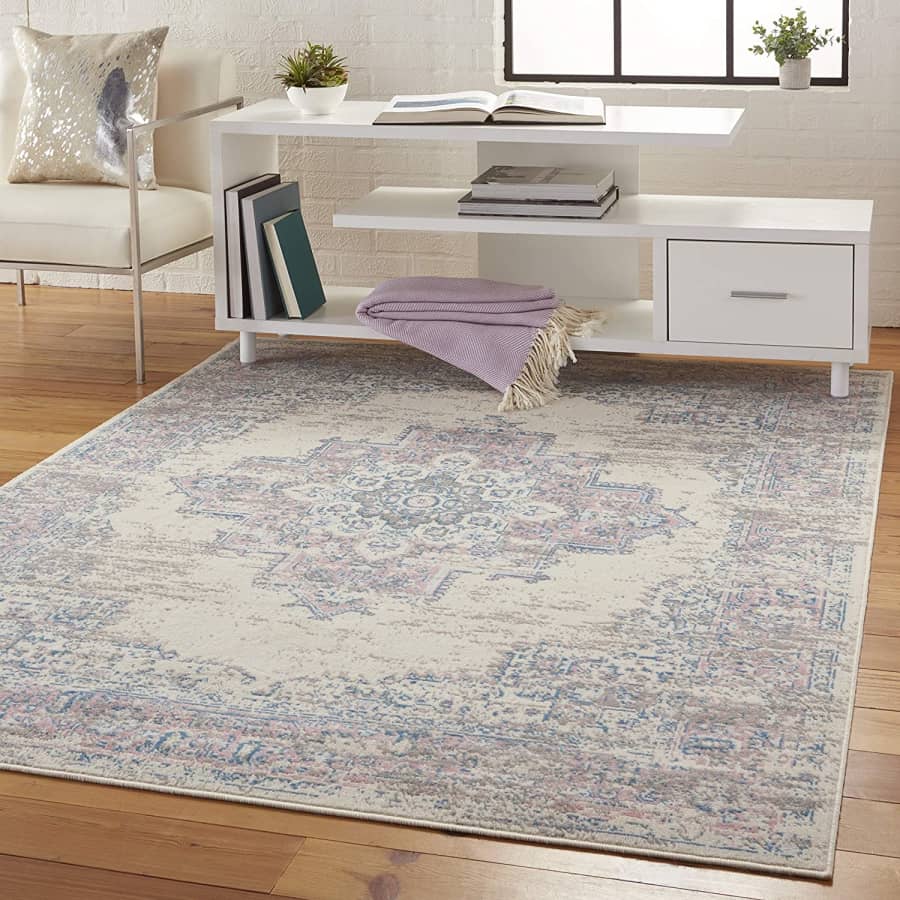 Nourison Grafix Persian 5x7-Foot Area Rug for $57