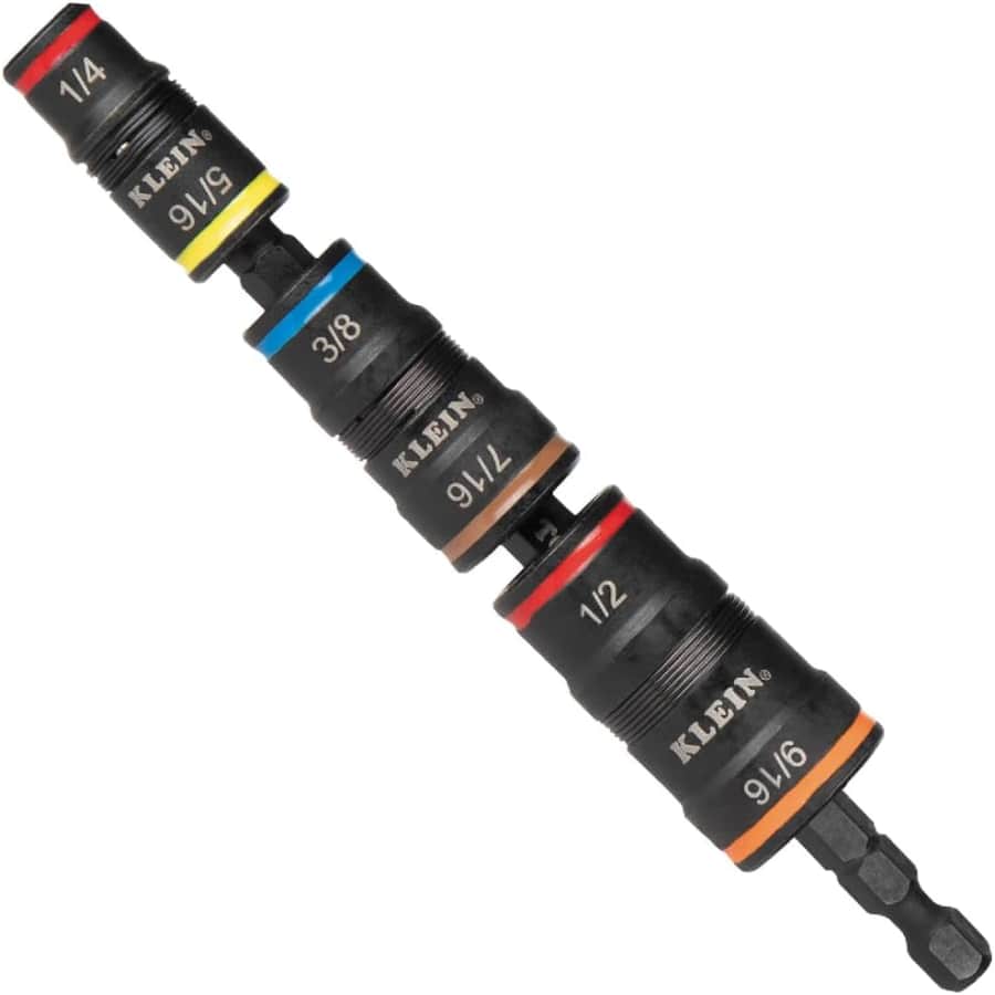 Klein Tools 7-in-1 Impact Flip Socket Set for $20 Klein Tools 7-in-1 Impact Flip Socket Set for $20