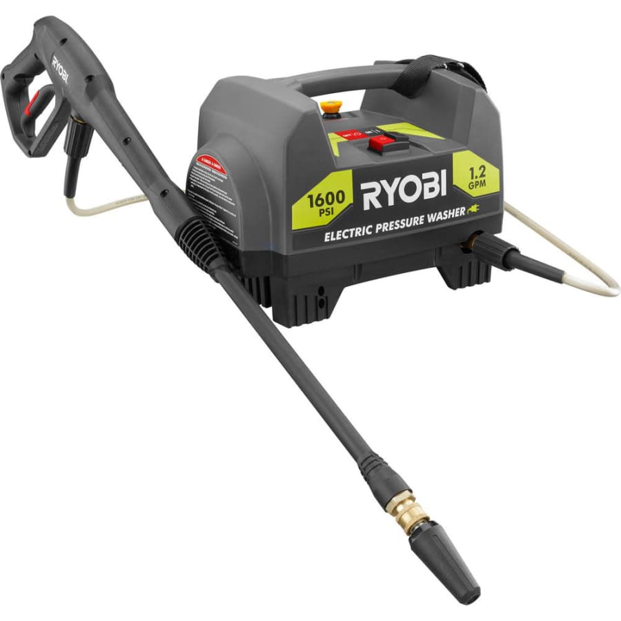 Ryobi 1,600 PSI 1.2 GPM Electric Pressure Washer for $68