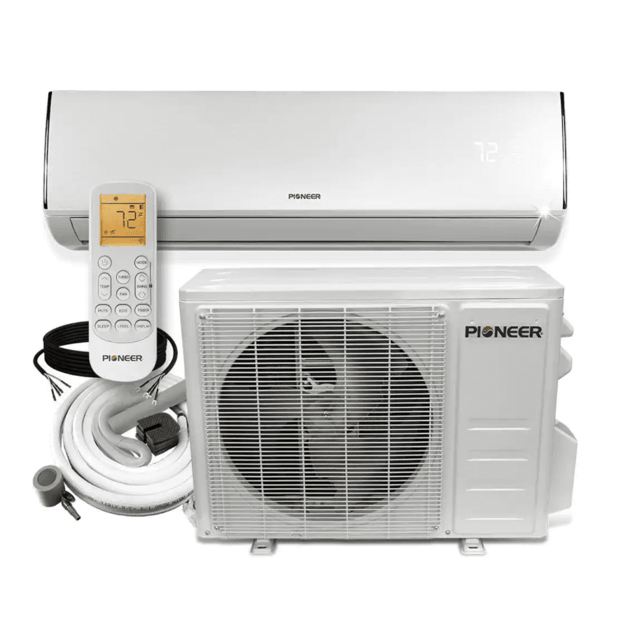Pioneer 18,000-BTU Ductless Mini-Split Air Conditioner w/ Heater for $720 Pioneer 18,000-BTU Ductless Mini-Split Air Conditioner w/ Heater for $720