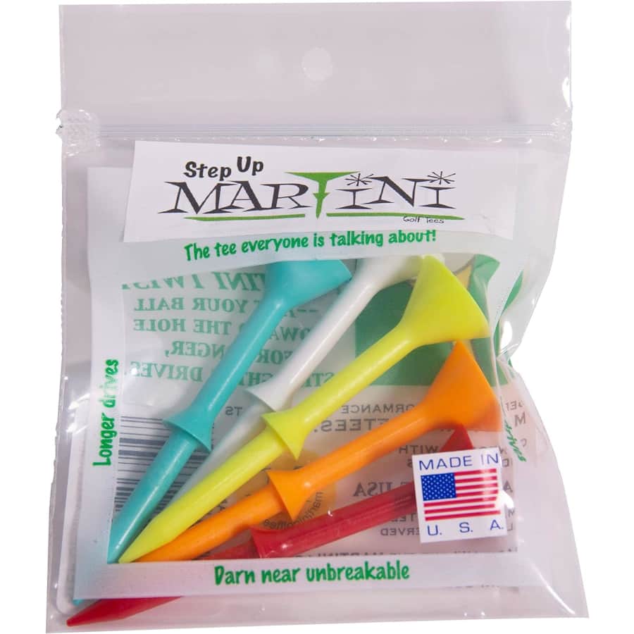 Martini Golf Tees 5-Pack for $5