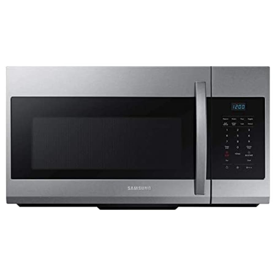 SAMSUNG ME17R7021ES 1.7 cu. ft. Over-the-Range Microwave in Stainless Steel for $280 SAMSUNG ME17R7021ES 1.7 cu. ft. Over-the-Range Microwave in Stainless Steel for $280