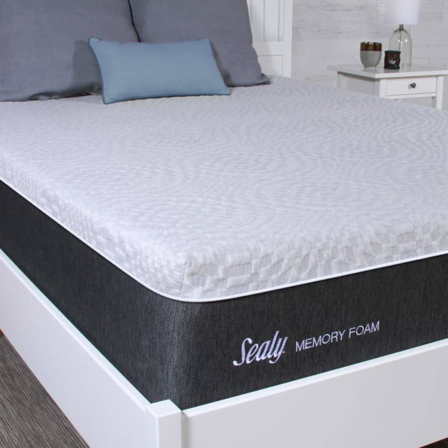 Sealy 12" Medium Memory Foam Tight-Top Queen Mattress-in-a-Box for $399 Sealy 12" Medium Memory Foam Tight-Top Queen Mattress-in-a-Box for $399