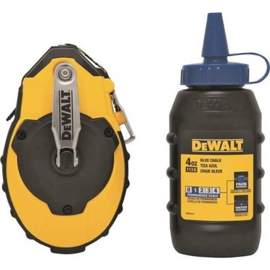 DEWALT DWHT47373L/47143 Heavy Duty Chalk Reel Kit for $22