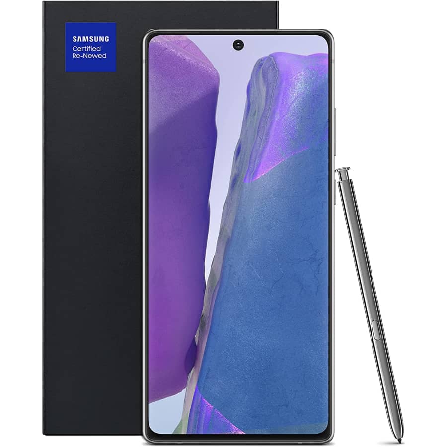 Samsung Galaxy Note20 128GB 5G Android Smartphone for $299 Samsung Galaxy Note20 128GB 5G Android Smartphone for $299
