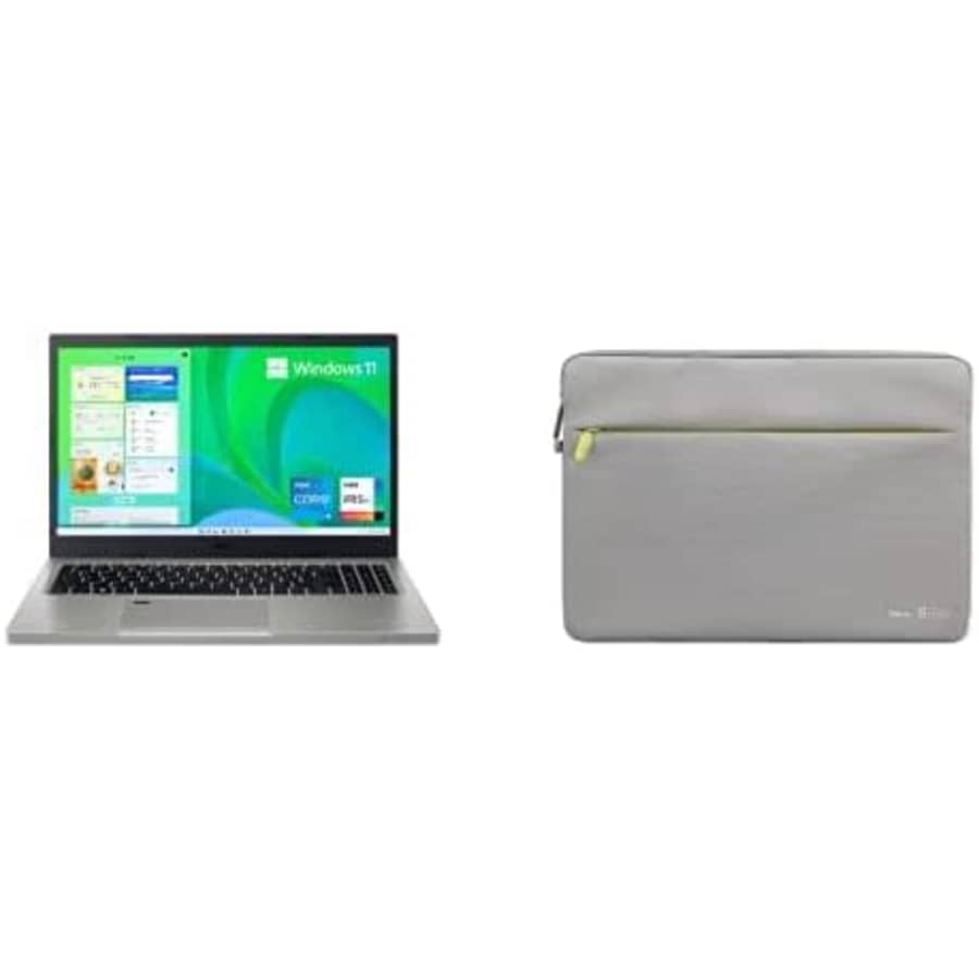 Acer Aspire Vero Green 11th-Gen. i5 15.6" Laptop w/ Sleeve for $474