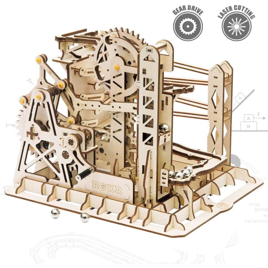 Rokr 3D Lift Coaster Wooden Puzzle for $40