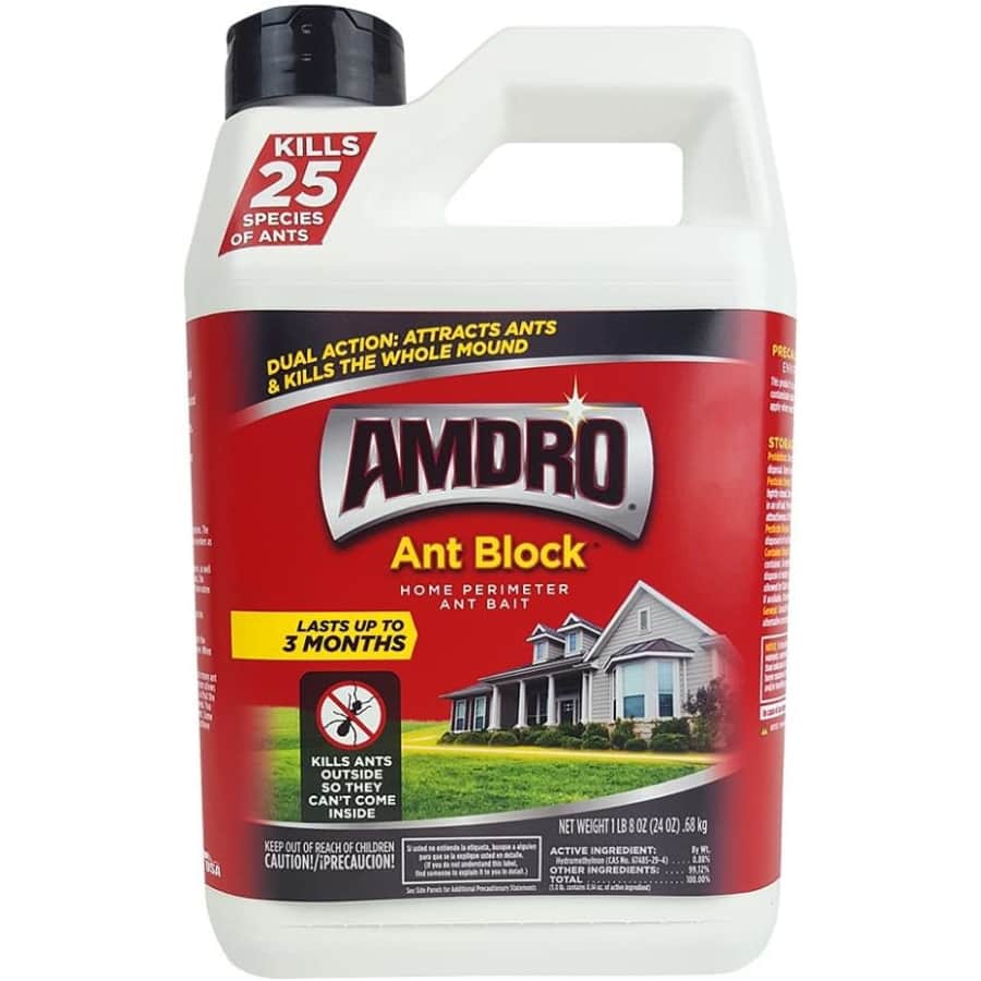 AMDRO Ant Block Granules 24-oz. Container for $12