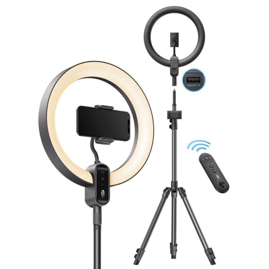 TaoTronics 12'' Ring Light with 78'' Tripod Stand for $60