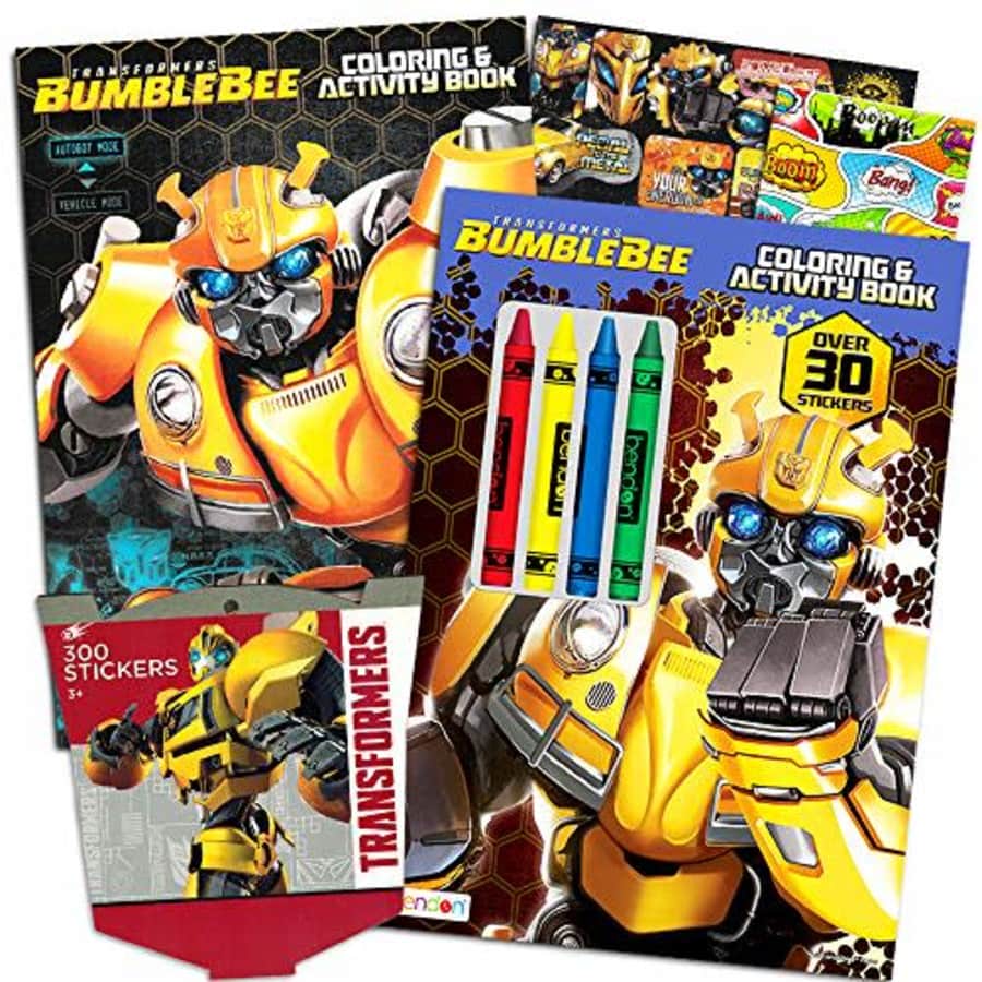 Transformers Rescue Bots Coloring and Activity Super Set -- 2 Activity Books and Play Pack Filled for $10 Transformers Rescue Bots Coloring and Activity Super Set -- 2 Activity Books and Play Pack Filled for $10