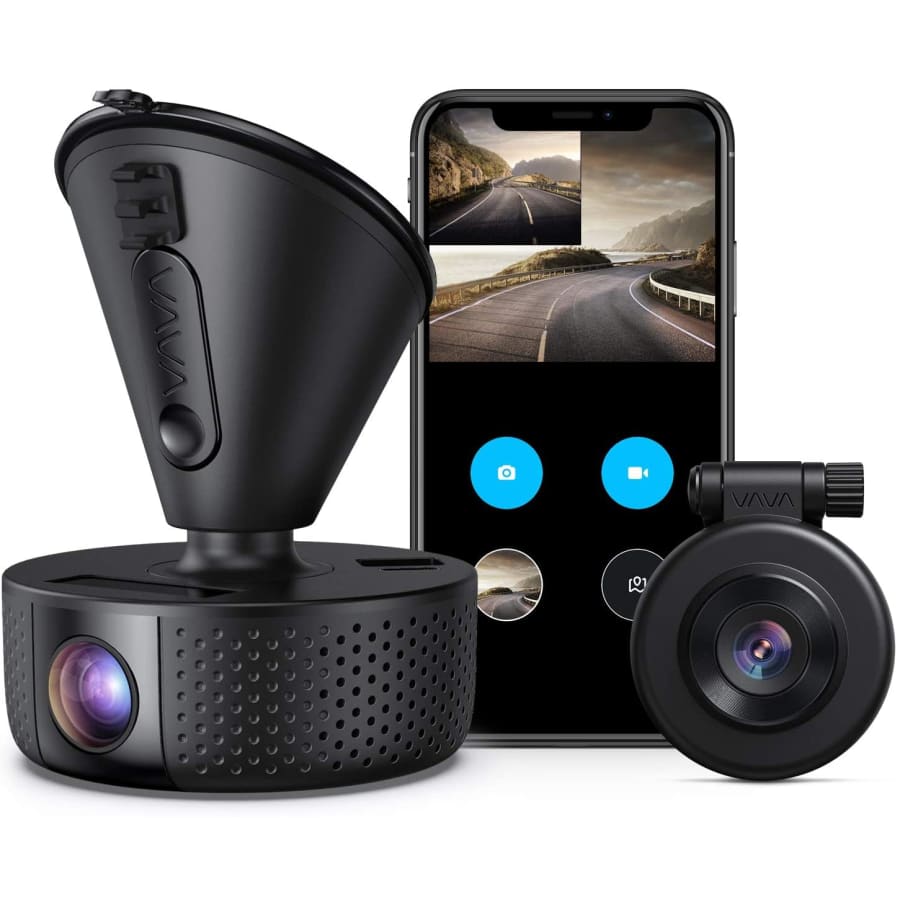 Vava Dual Dash Cam for $130 Vava Dual Dash Cam for $130